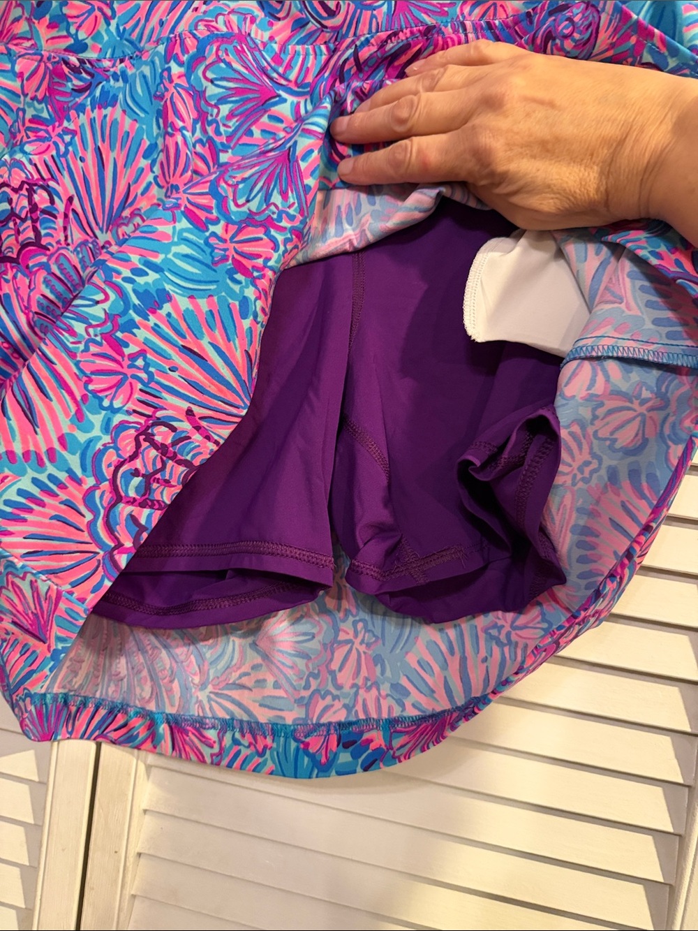 Lilly Pulitzer Luxletic skort - Picture 3 of 4